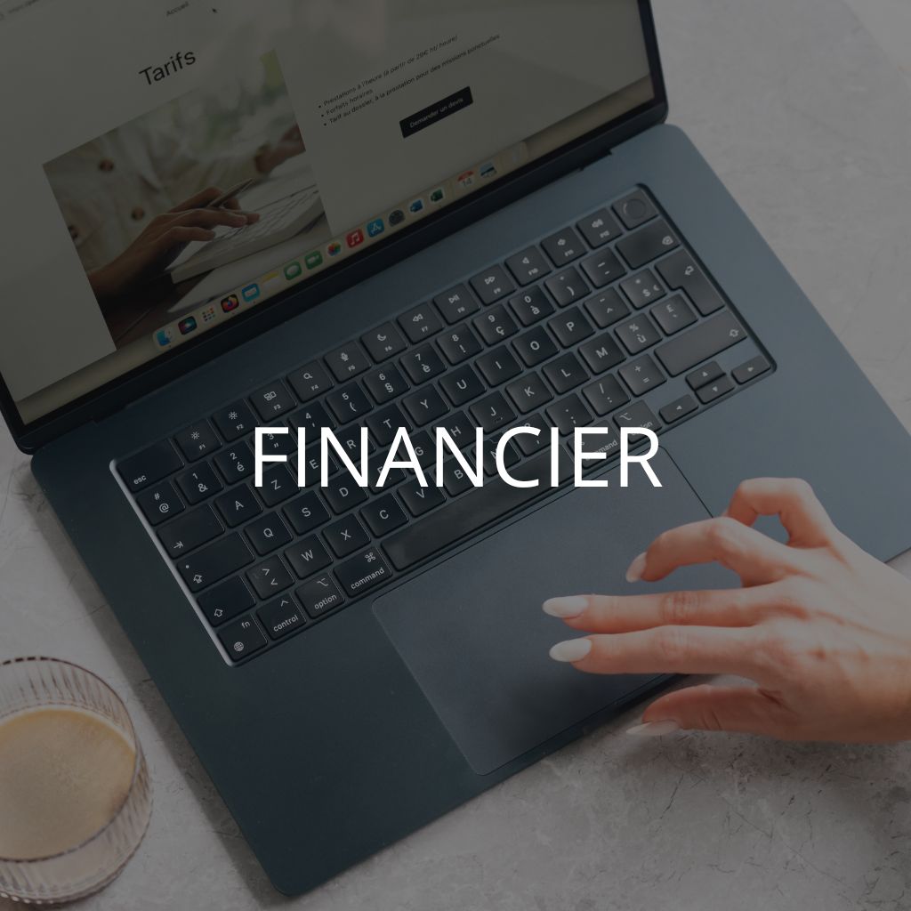 Offre service financier page d'accueil paulineg-consulting, assistante administrative
